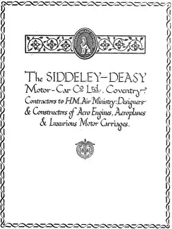 Deasy: Siddeley-Deasy Aero Engines & Aircraft