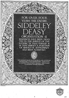 Deasy: Siddeley-Deasy Aircraft & Engines