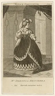 Kemble: Siddons as Belvidera