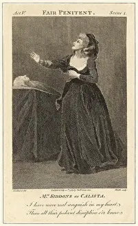 Siddons: Siddons as Calista