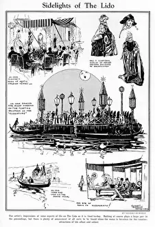 Rumbold: Sidelights of the Lido by Gilbert Rumbold