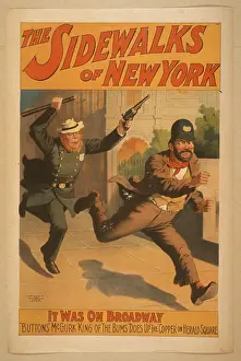 C1896: The sidewalks of New York