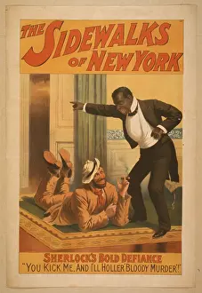 C1896: The sidewalks of New York
