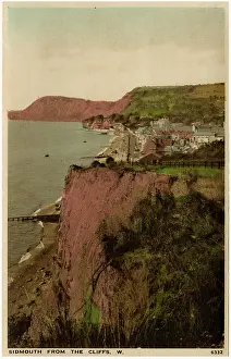 Sidmouth: Sidmouth, Devon - View from the Cliffs (West)