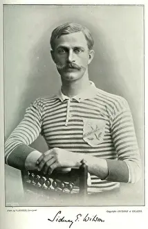 Footballers: Sidney E Wilson, Liverpool and Lancashire Rugby player