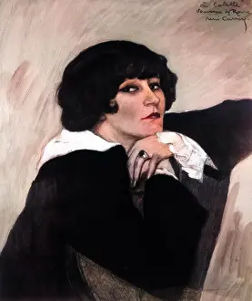 Mary Evans (colourised): SIDONIE-GABRIELLE WILLY