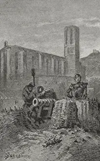 Royalist: Siege of Barcelona in 1472. Carried out by the