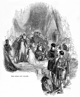 Philippa: Siege of Calais by King Edward III, Hundred Years War