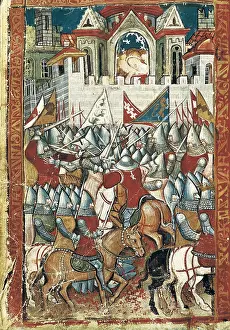Pamplona: Siege of Pamplona by the army of Charlemagne in