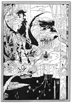 Nibelungs: Siegfried by Aubrey Beardsley