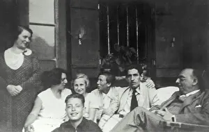 Psychiatrists: Siegfried Bernfeld; Hanns Sachs within a group of