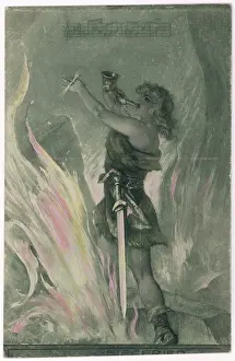 Brunnhilde: Siegfried Blows his Horn