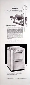 Cookers: Siemens cooker advert