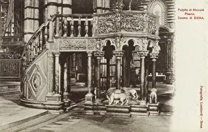 Carrara: Siena Cathedral, Italy - Interior - Pulpit