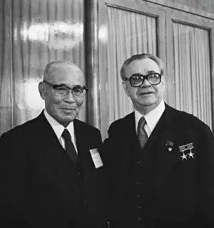 Nagano: Sigeo Nagano visits USSR