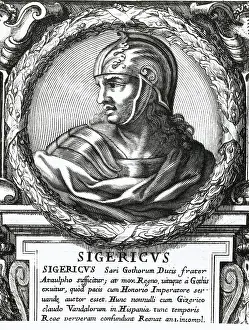 Placidia: SIGERICO ( -415). Visigoth king during seven days