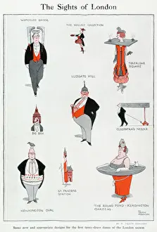 The Sights of London, by William Heath Robinson