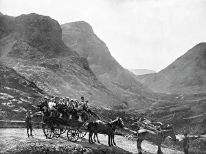 Glencoe: Sightseeing in Glencoe early 1900s