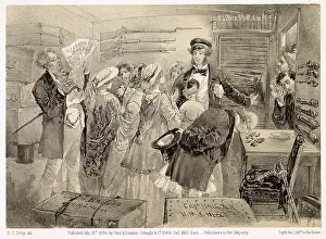 Hecla: Sightseers on board the Hecla in the Crimea