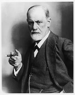 Frown: Sigmund Freud with Cigar