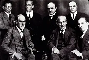 Contemporaries: SIGMUND FREUD with contemporaries.. ?