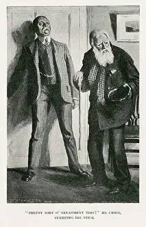 Barring: The Sign of Four - Athelney Jones and the Old Man