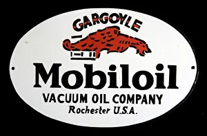 Gargoyle: Sign for Mobiloil