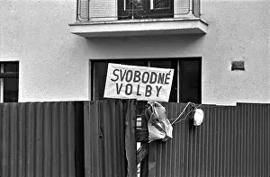 Jaromir: Sign - poster - banner - elections