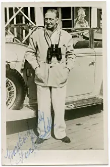 Open Top: Signed photograph of Frank Randall - Comedian