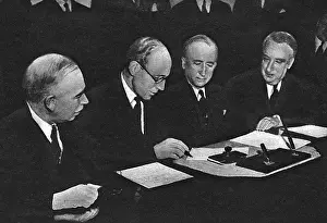 Byrnes: Signing of Anglo-US loan agreement