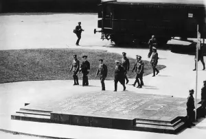 Compiegne: Signing of the armistice at CompiEugne, 1940