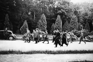 Compiegne: Signing of the armistice at CompiEugne, 1940