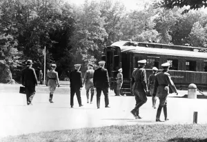 Compiegne: Signing of the armistice at CompiEugne, 1940