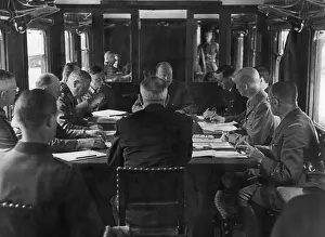 Compiegne: Signing of the armistice at CompiEugne, 1940