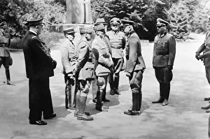 Huntziger: Signing of the armistice at CompiEugne, 1940