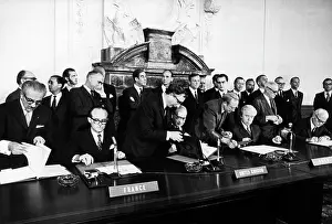 Schoneberg: Signing of the Four-Power Agreement on Berlin