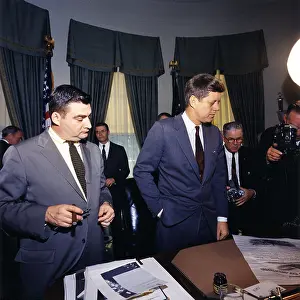 Salinger: Signing General Eisenhower's commission. ?