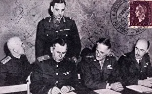 Spaatz: Signing of German surrender, Reims