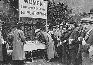 Munitionettes: Signing on for Munition Work, WW1