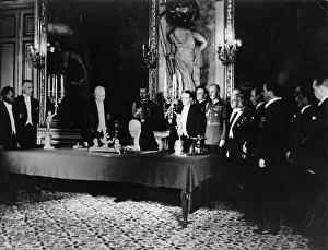 Moscicki: Signing of the new constitution of Poland