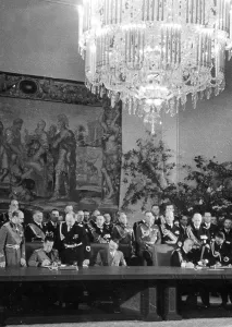 Ambassadors: Signing of the Pact of Steel in Berlin