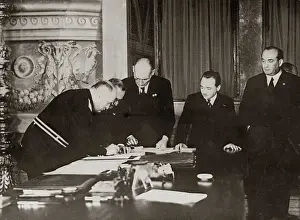 Collegue: Signing of the Roemische Protokolle