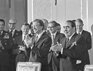 Hofburg: Signing of Soviet-American documents in Vienna, 1979