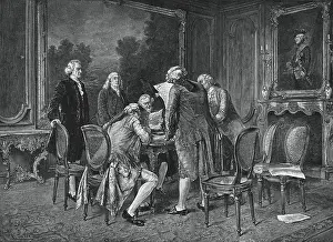 Laurens: Signing Treaty of Peace, 1782