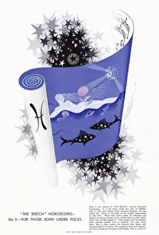 Erte: Signs of the Zodiac by Erte - Pisces