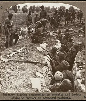 Connect: SIKH TROOPS DIGGING