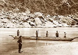 Sikkim: Sikkim Ferry on Teesta River, India
