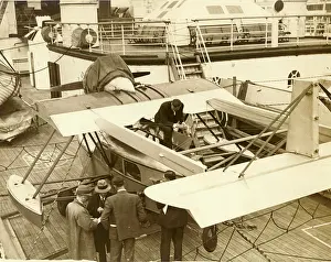 Sikorsky S39 folded for transport