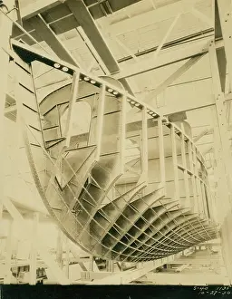 Fuselage: Sikorsky S40 fuselage during construction