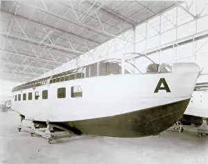 Fuselage: Sikorsky S40 fuselage during construction